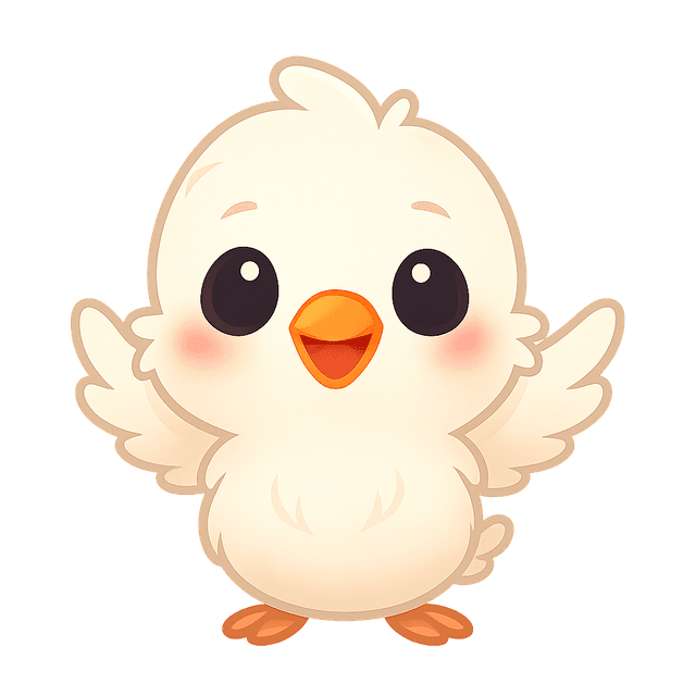 Carl the cheerful chick